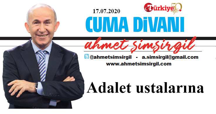 Adalet ustalarına 